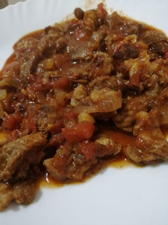 A picture of Tangy beef.