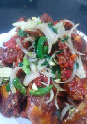 A picture of Pepper chicken.