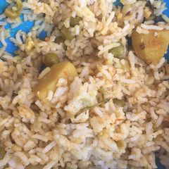 A picture of Veg rice.