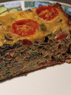 Una foto de Pastel de espinacas