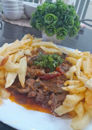 صورة لوصفة قلب الخروف مشرمل