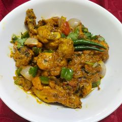A picture of Restaurant Style Chicken Do Pyaza.