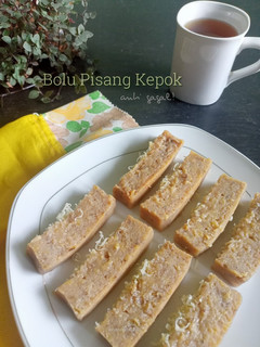 Foto resep Bolu Pisang Kepok 'anti gagal'