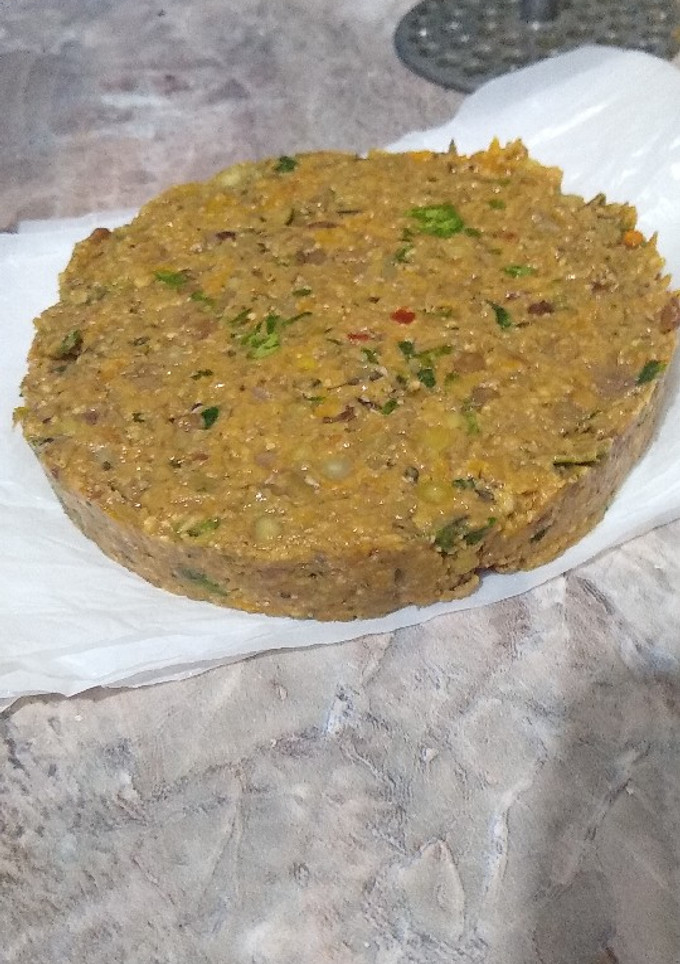 Una foto de Hamburguesas de Lentejas. Riquísimas!!!!🤤
