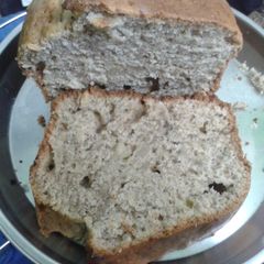 A picture of Nutty Banana bread.