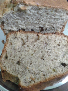 A picture of Nutty Banana bread.