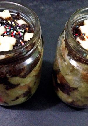 Foto resep Puding Roti Coklat Keju