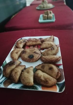 A picture of Kakra pitha.