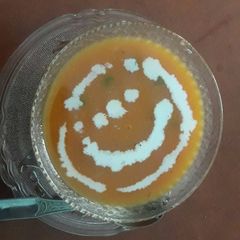 A picture of Carrot soup.