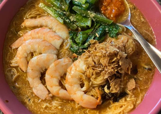 Resep buat Lomie udang simple khas Palembang  sedap