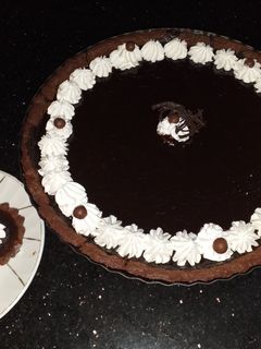 صورة لوصفة تارت بصوص التوفي والشوكولاتة 🍫