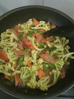 Foto resep Capcay sosis