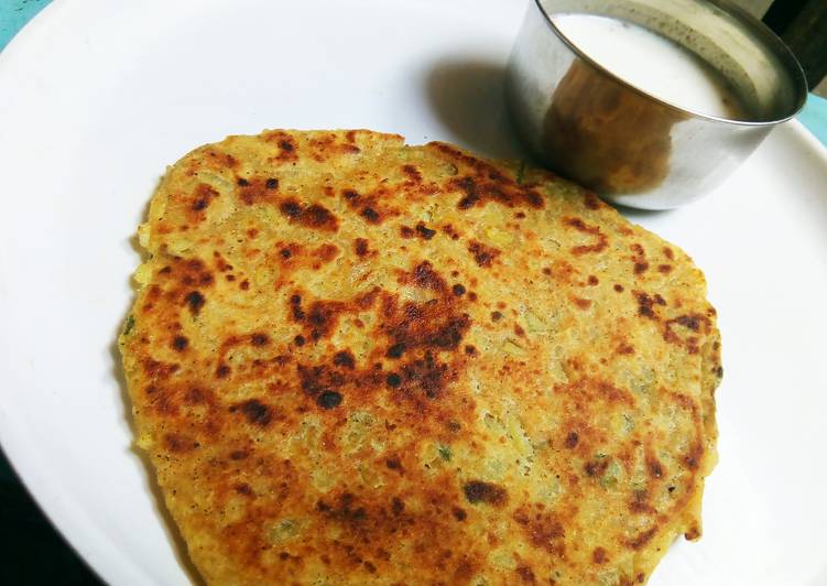 Steps to Make Ultimate Leftover khichdi paratha