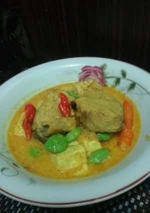 Foto resep Gulai ikan pari tahu tempe