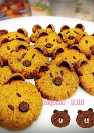 Foto resep Brown Cookies (character cookies)