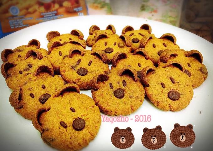 Resep Brown Cookies (character cookies), Sempurna