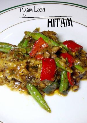 Foto resep Ayam Lada Hitam