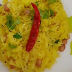 A picture of Lemon rice(khatta pulao).