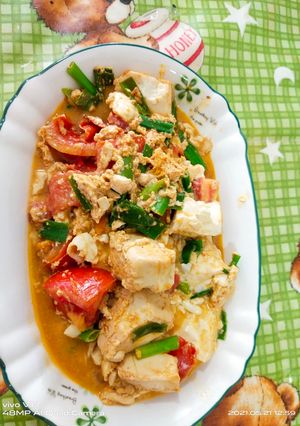 蕃茄豆腐 的食譜成品照片