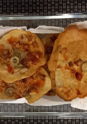 Une photo de Biscuits chorizo et olives vertes