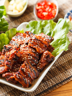 (超簡單) 韓式燒肉-(辣)豬五花 的食譜成品照片