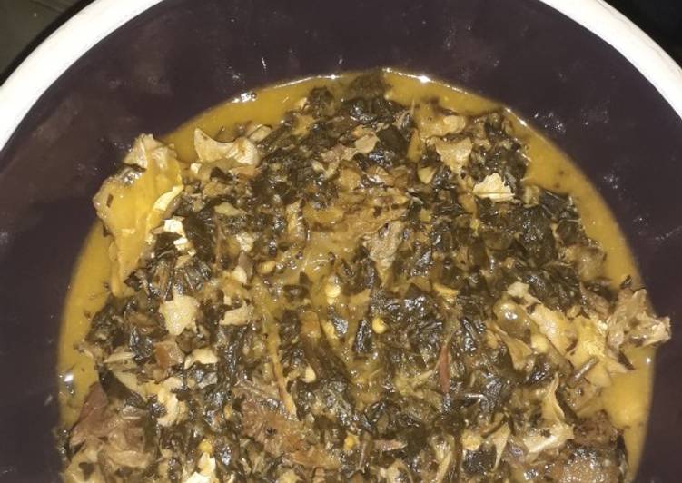 Bitter leaf soup