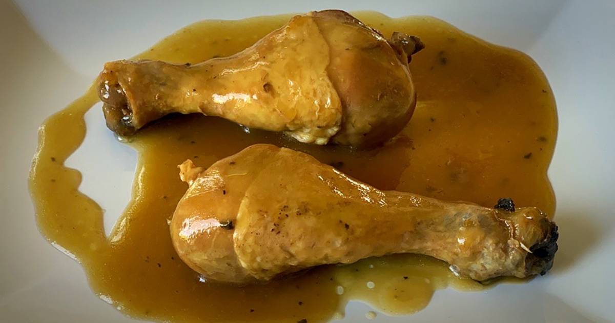 Muslos de pollo en salsa de soja y limón Receta de CocinarParaCuatro-  Cookpad