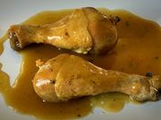Una foto de pollo al limón
