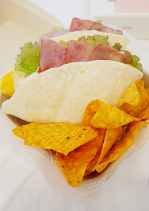 折一折「培根折疊餅」墨西哥餅皮簡單做。 的食譜成品照片
