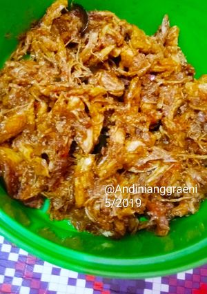 Foto resep Ayam suwir ala hajatan