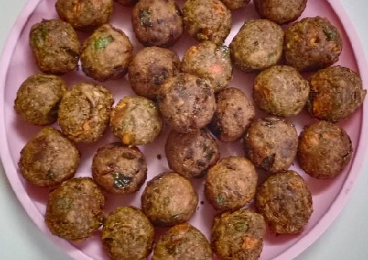 Steps to Prepare Homemade Veg chapati balls