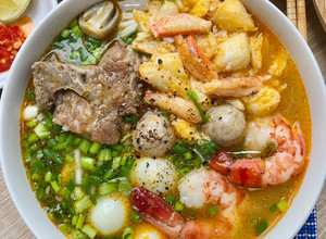 Hình của món Bánh canh cua.