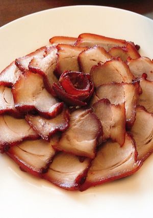 Hình của món Thịt Heo Xá Xíu.