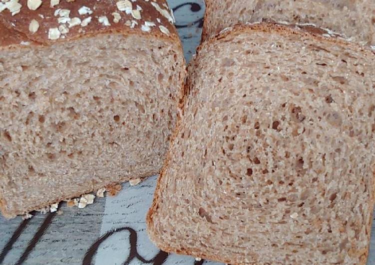 Resep Terbaik Whole Wheat Bread Praktis Enak