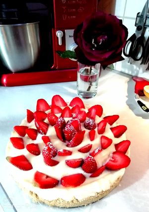 Φωτογραφία της συνταγής Τάρτα φράουλας 🍓