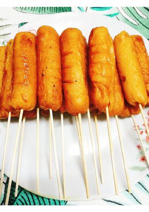 รูปของ 🌭ไส้กรอกไก่ทอด - Fried chicken sausage