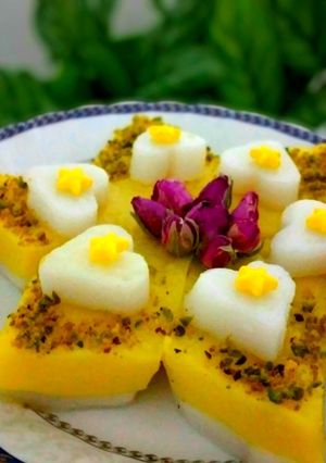 عکسی از دستور حلوای شیرازی😋😋
