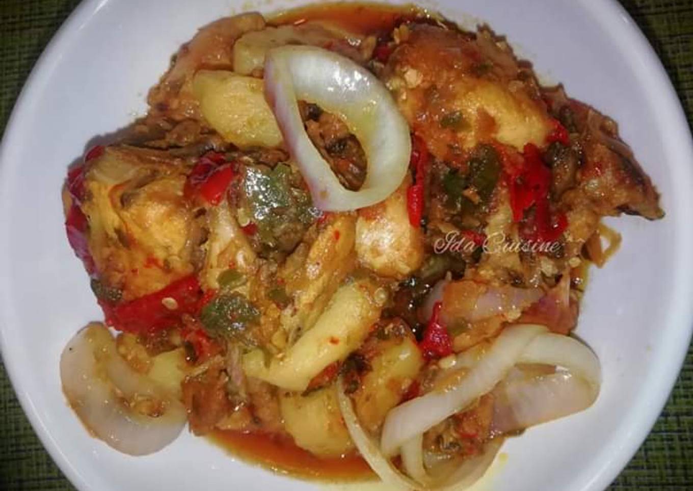 👩‍🍳KERJA: AYAM MASAK NASI