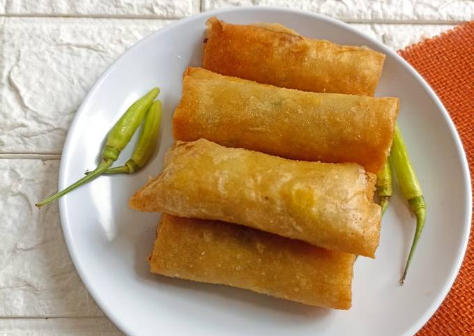 Resep Lumpia Isi Tahu Dan Sayuran Oleh Sulis Ummusalma Cookpad