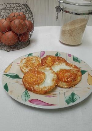 Foto resep Telur Ceplok Wijen