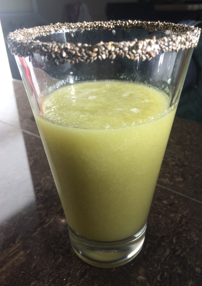 Una foto de Agua fresca de pepino