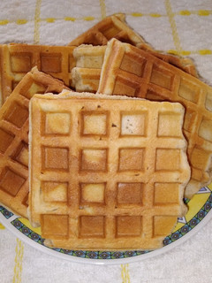 Una foto de Waffles Caseros Gluten Free🧇😋🧇