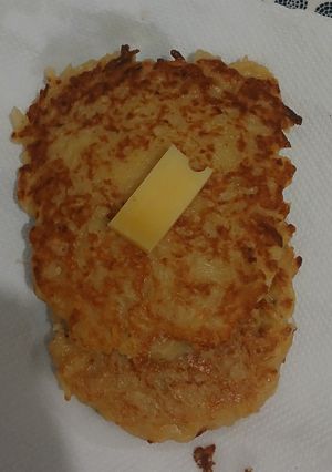 Une photo de Pancakes de Pommes de Terre au Fromage