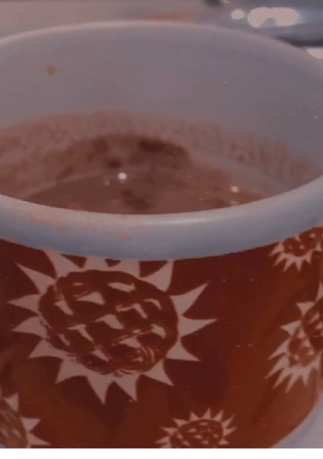 Una foto de Chocolate a la taza casero