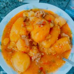 A picture of Stewed Matoke.
