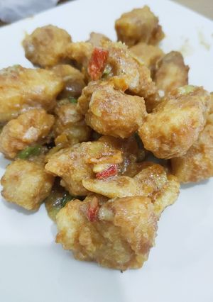 Foto resep Ikan Dori Saus Telur Asin