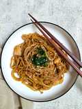 Stir Fry Spicy Ramen Enoki