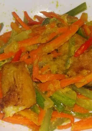 Foto resep Ikan Gabus Acar Kuning