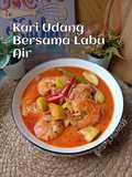 Kari Udang & Labu Air Masala
