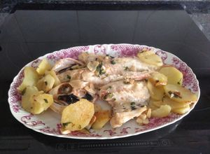 Foto principal de Cabracho al horno con patatas